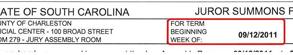 Juror Form Image